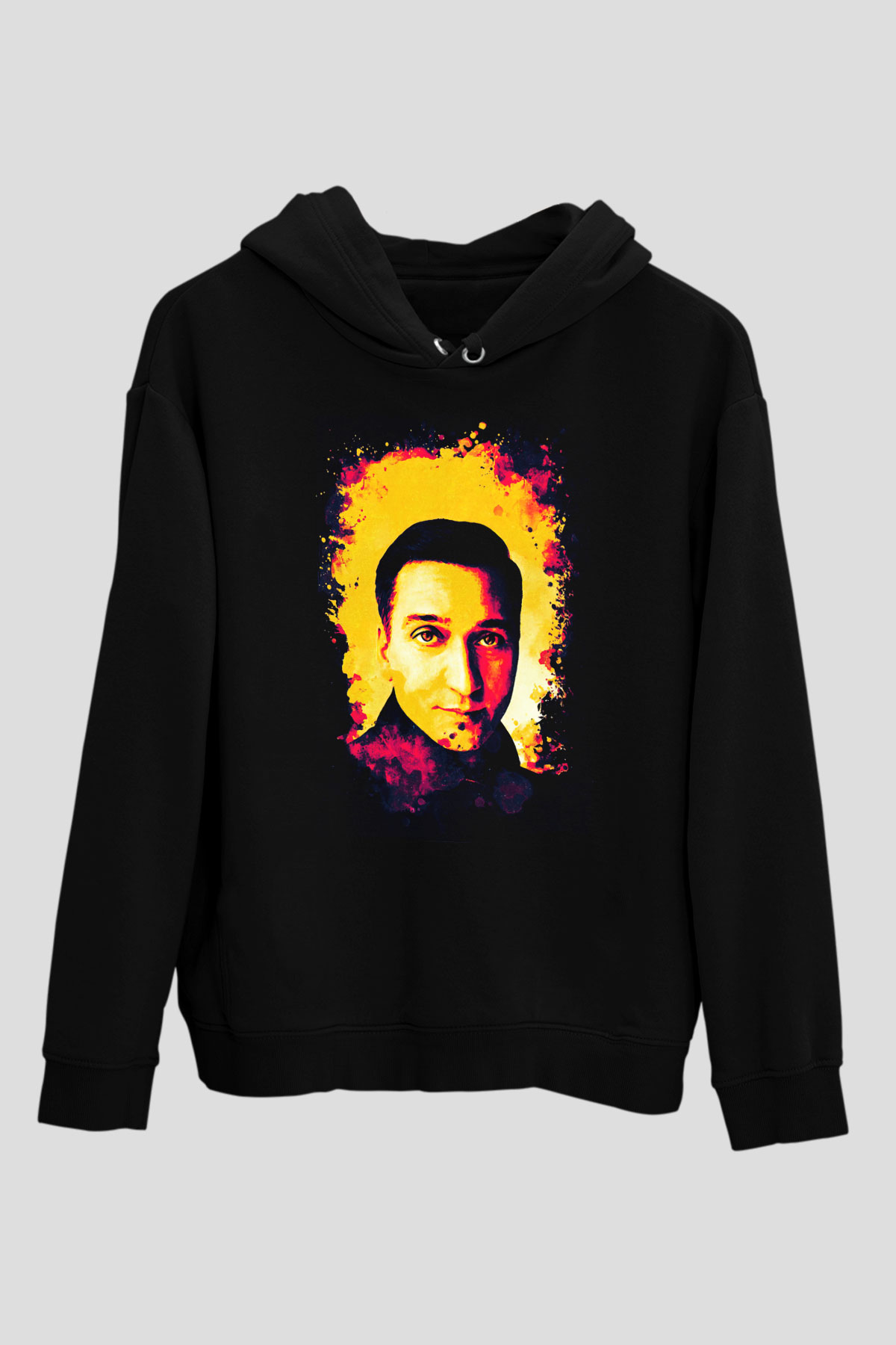 Paul Van Dyk Siyah Unisex Kapüşonlu Sweatshirt
