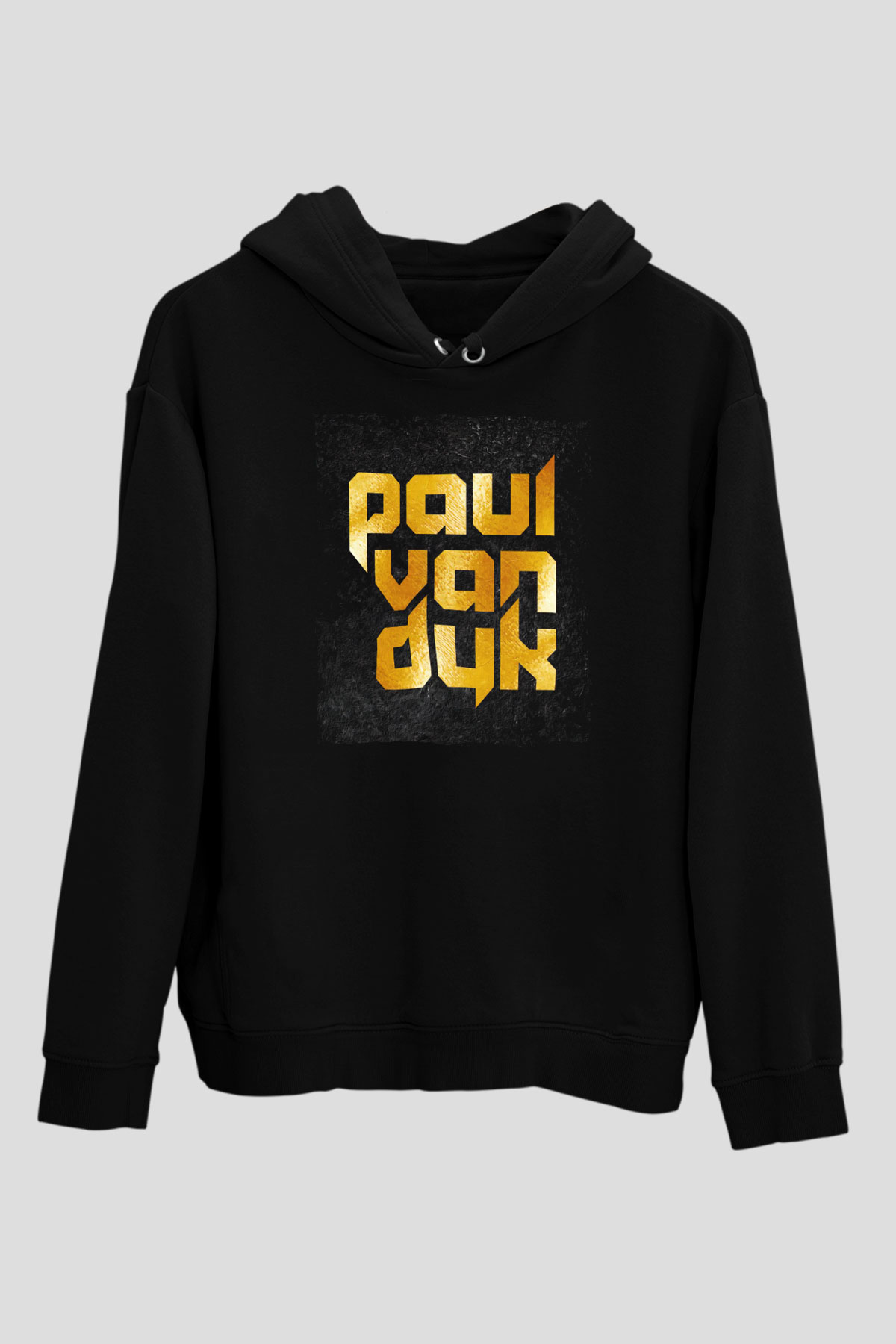 Paul Van Dyk Siyah Unisex Kapüşonlu Sweatshirt