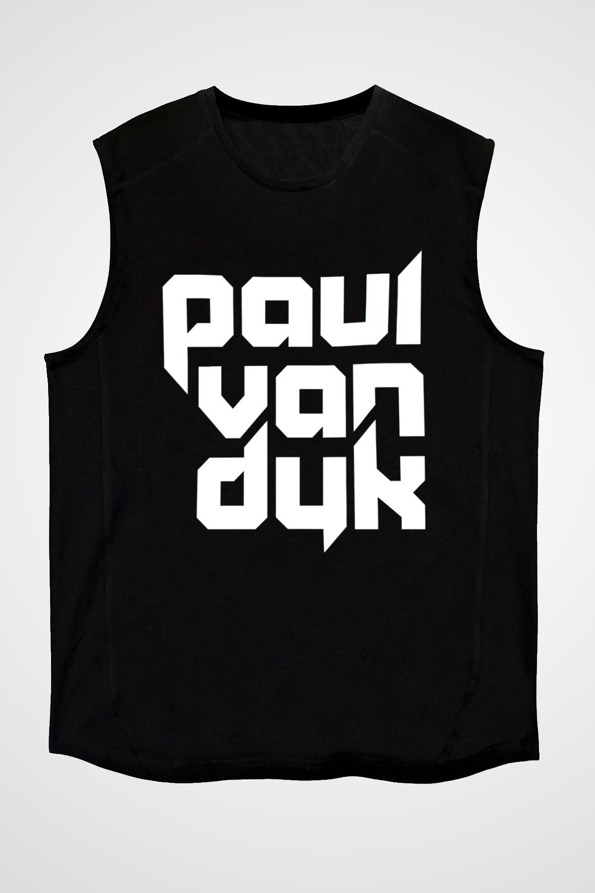 Paul Van Dyk Siyah Unisex Kolsuz Tişört