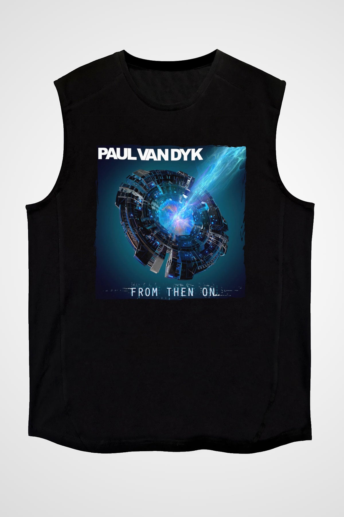Paul Van Dyk Siyah Unisex Kolsuz Tişört
