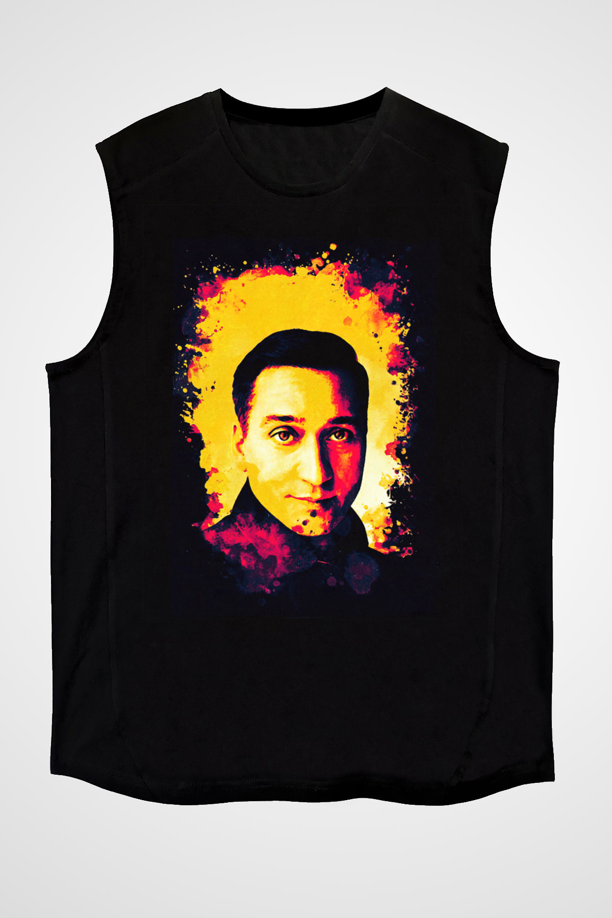 Paul Van Dyk Siyah Unisex Kolsuz Tişört
