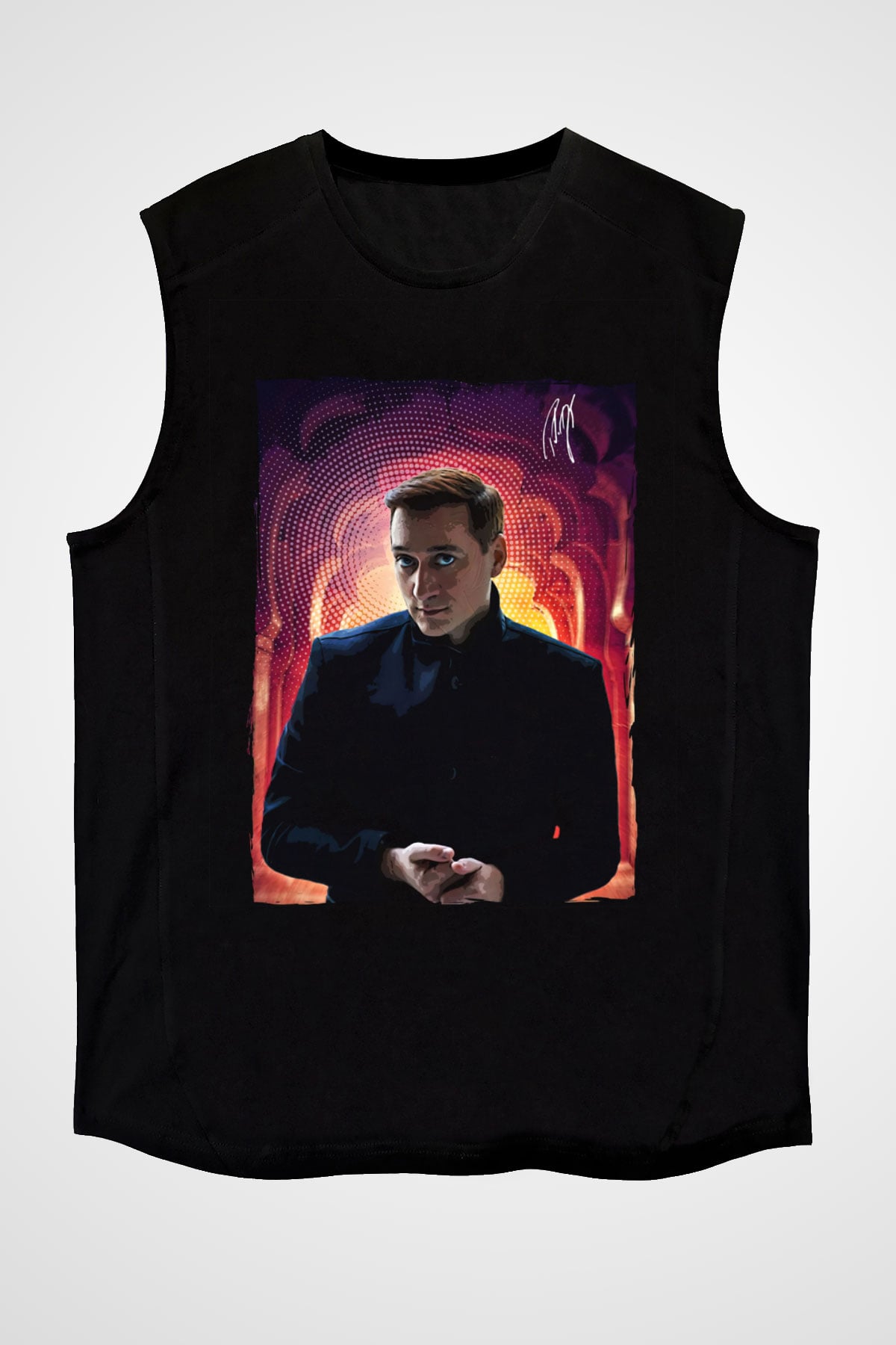 Paul Van Dyk Siyah Unisex Kolsuz Tişört