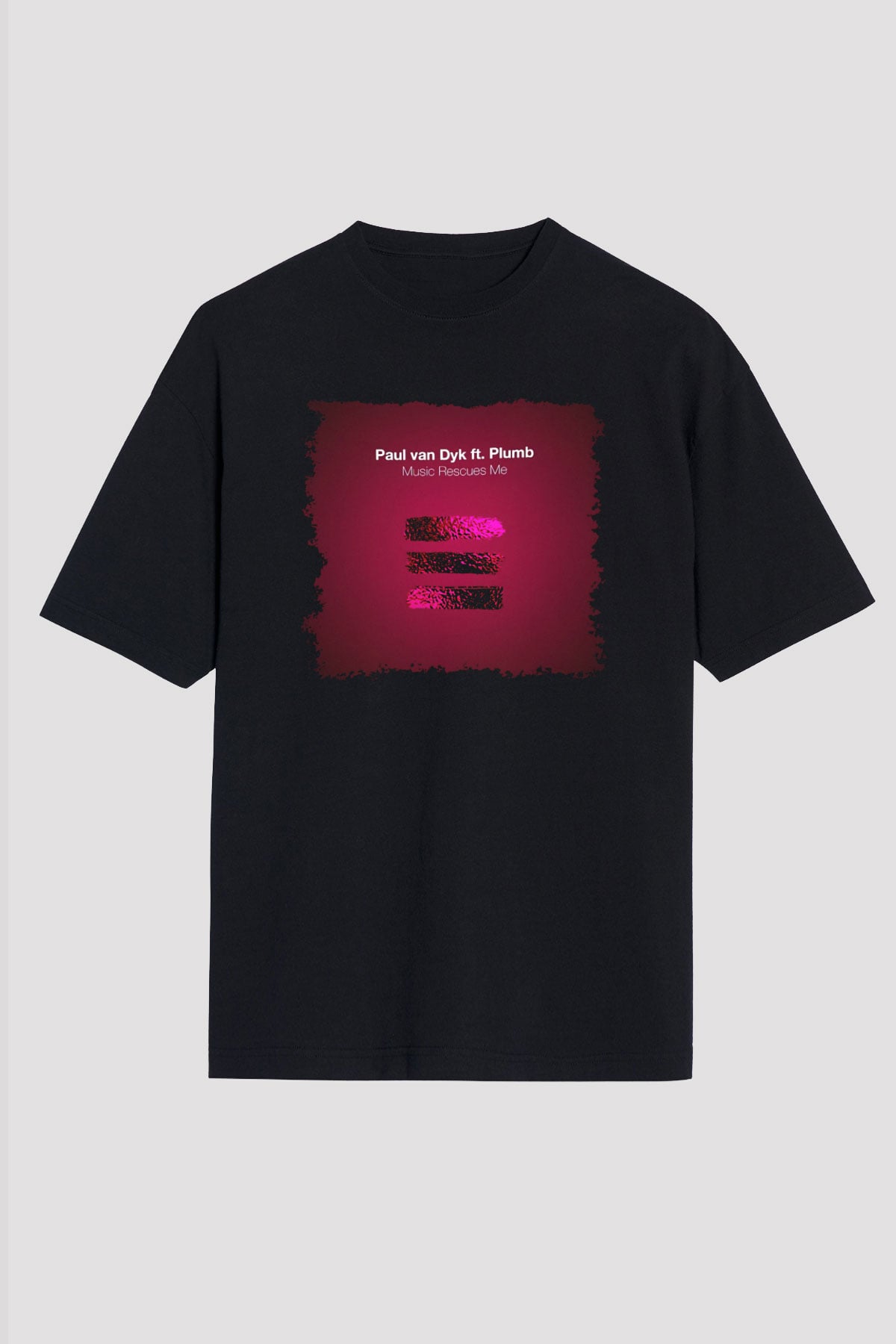 Paul Van Dyk Siyah Unisex Oversize Tişört T-Shirt