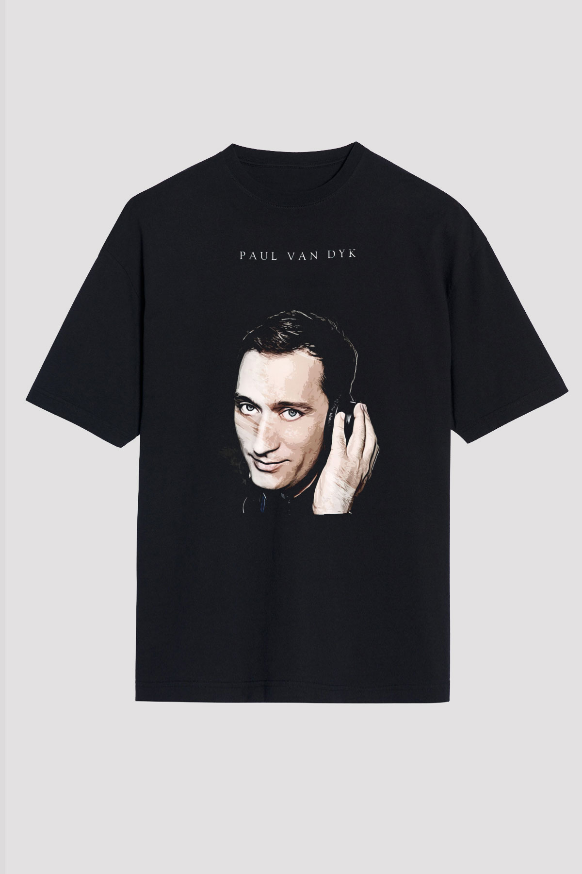 Paul Van Dyk Siyah Unisex Tişört T-Shirt - TişörtFabrikası
