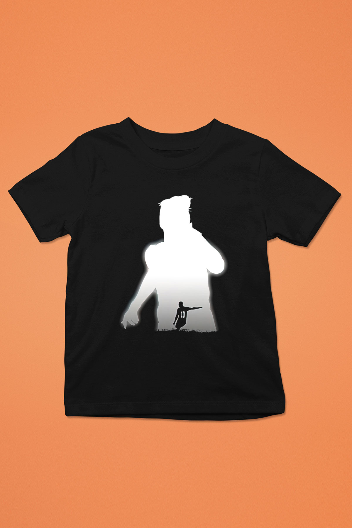 Paulo Dybala Baskılı Unisex Siyah Çocuk Tişört - Tshirt