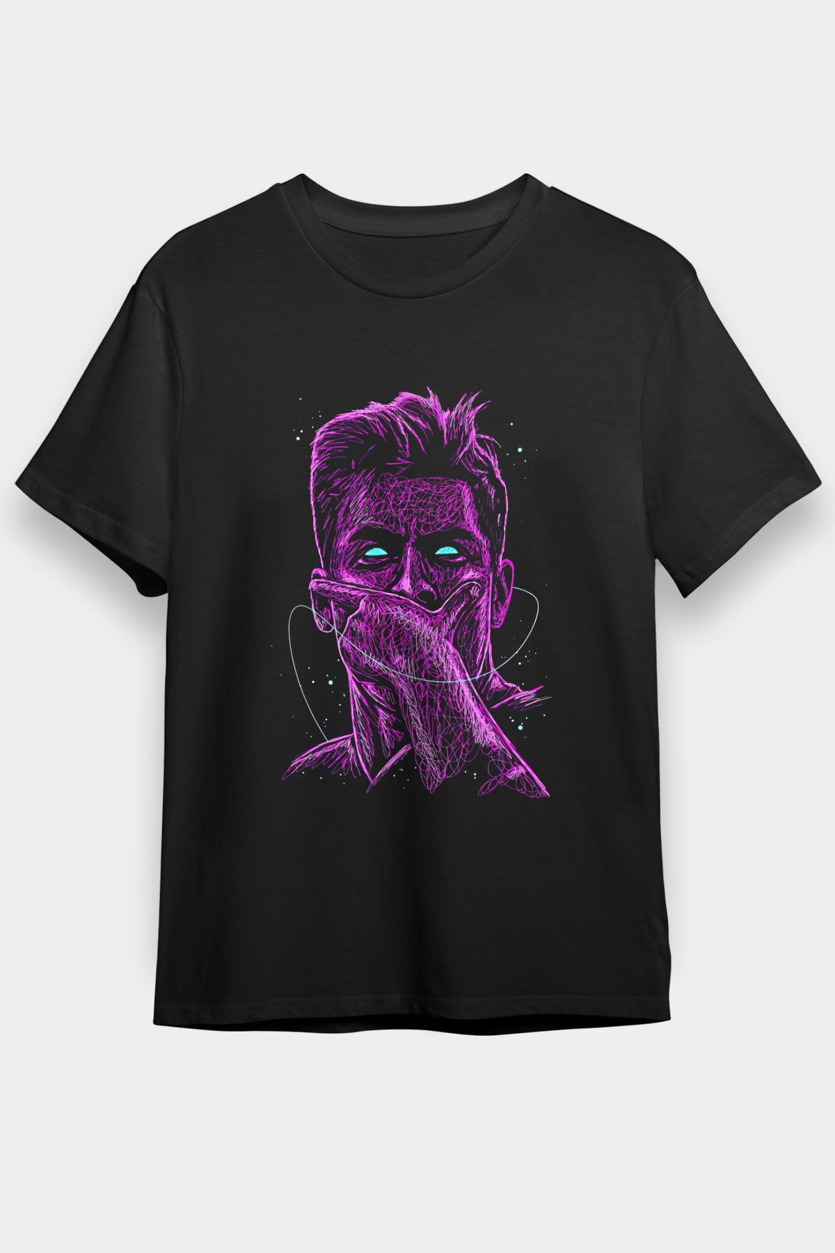 Paulo Dybala Baskılı Unisex Siyah Tişört - Tshirt
