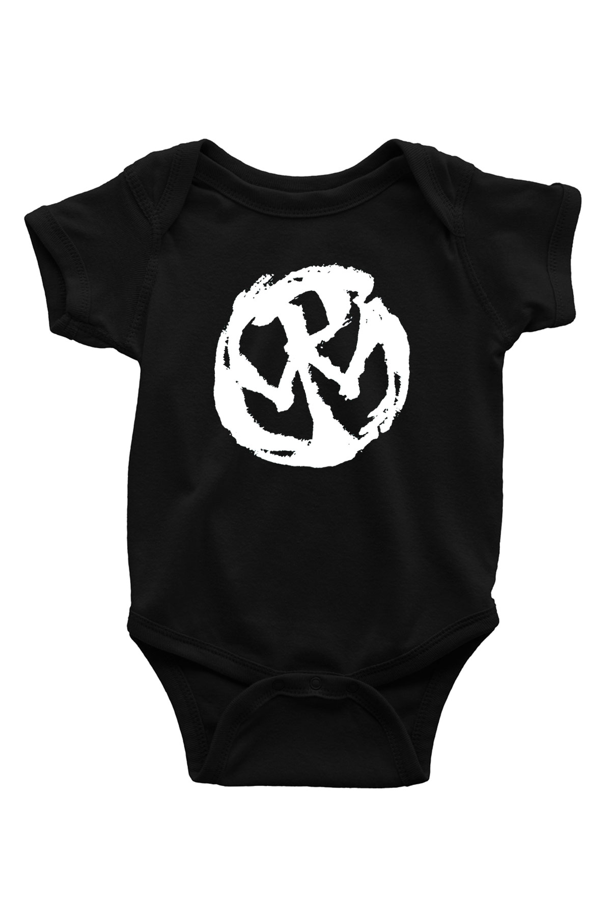 Pennywise Baskılı Siyah Bebek Body - Zıbın