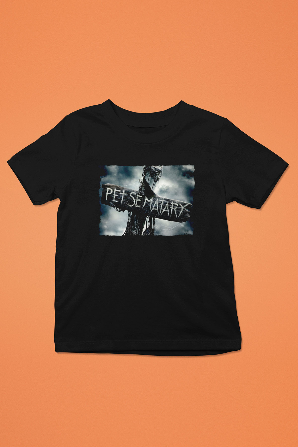 Pet Sematary Siyah Unisex  Çocuk Tişört