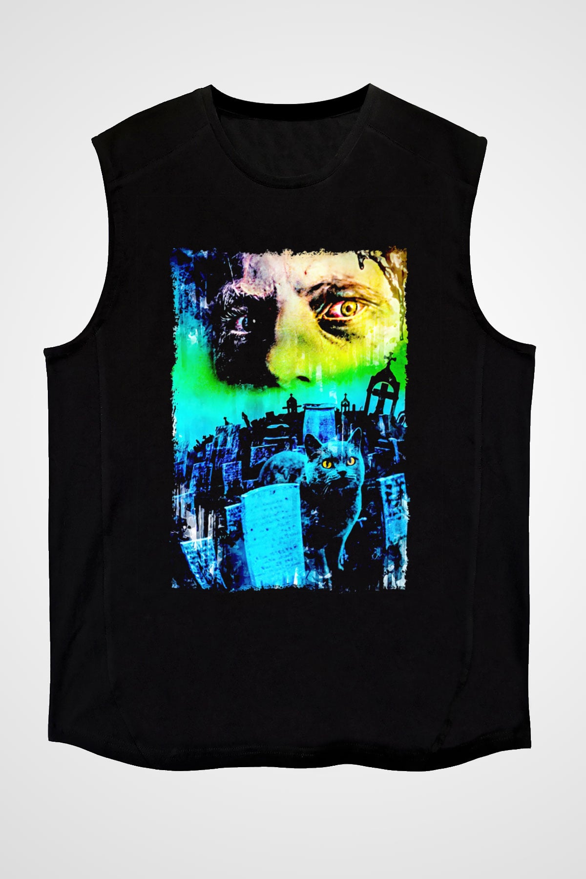 Pet Sematary Siyah Unisex  Kolsuz Tişört