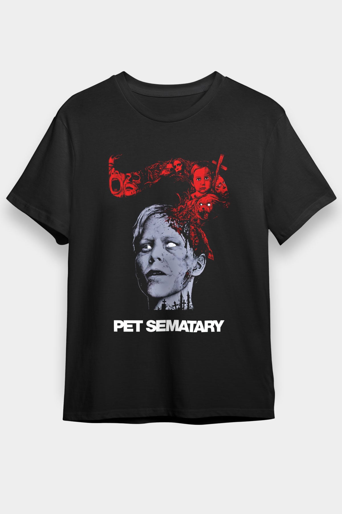 Pet Sematary Siyah Unisex Tişört