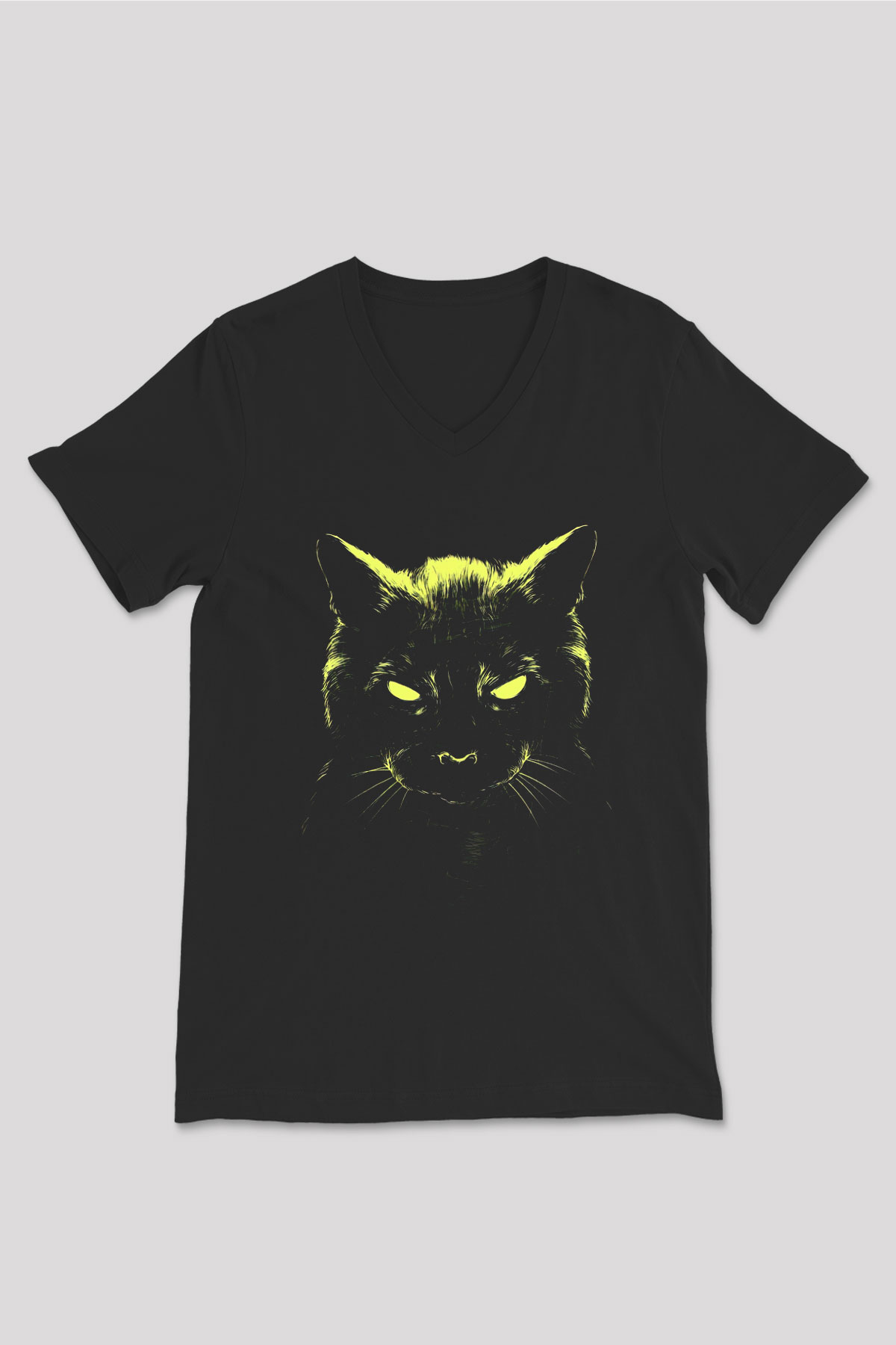 Pet Sematary Siyah Unisex V Yaka Tişört