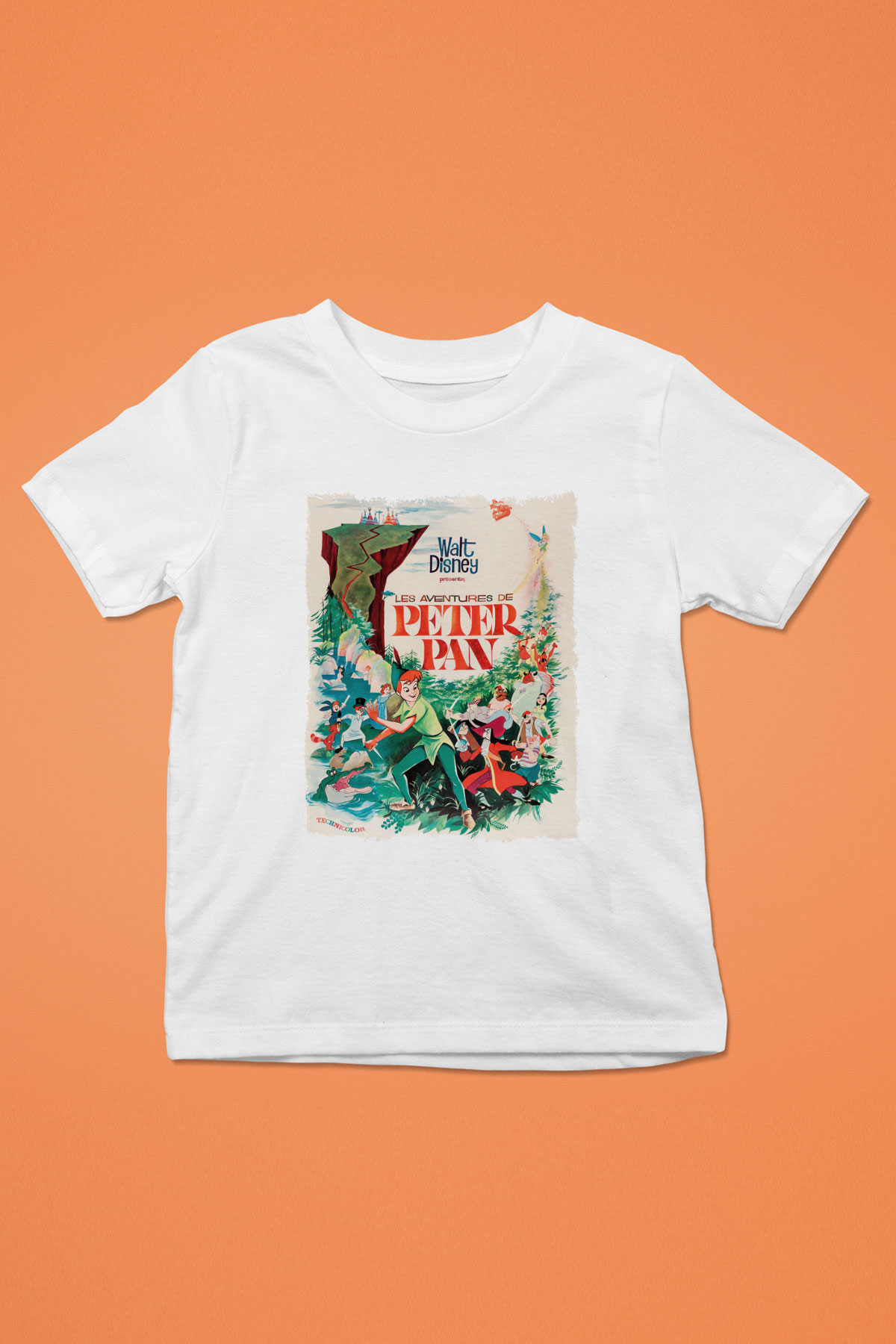 Peter Pan Beyaz Unisex Çocuk Tişört