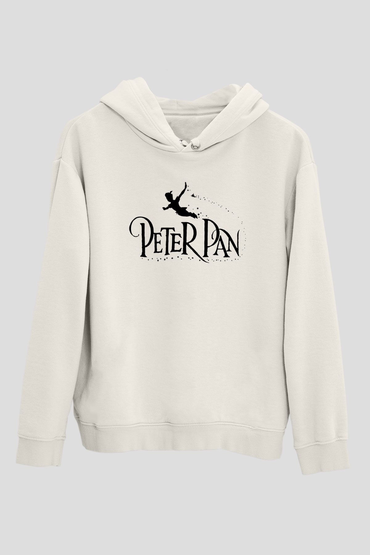 Peter Pan Beyaz Unisex Hoodie