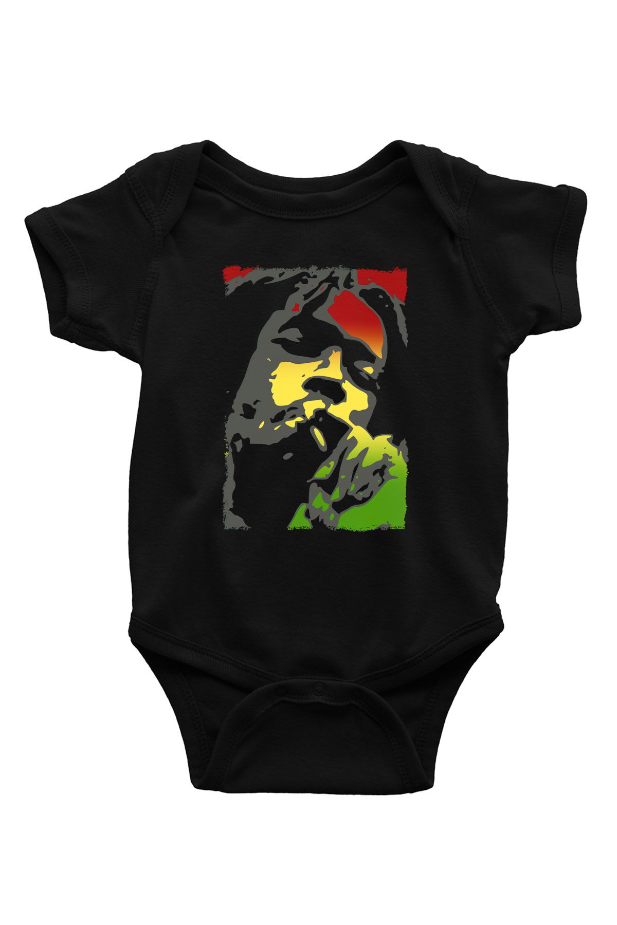 Peter Tosh Siyah Bebek Body - Zıbın