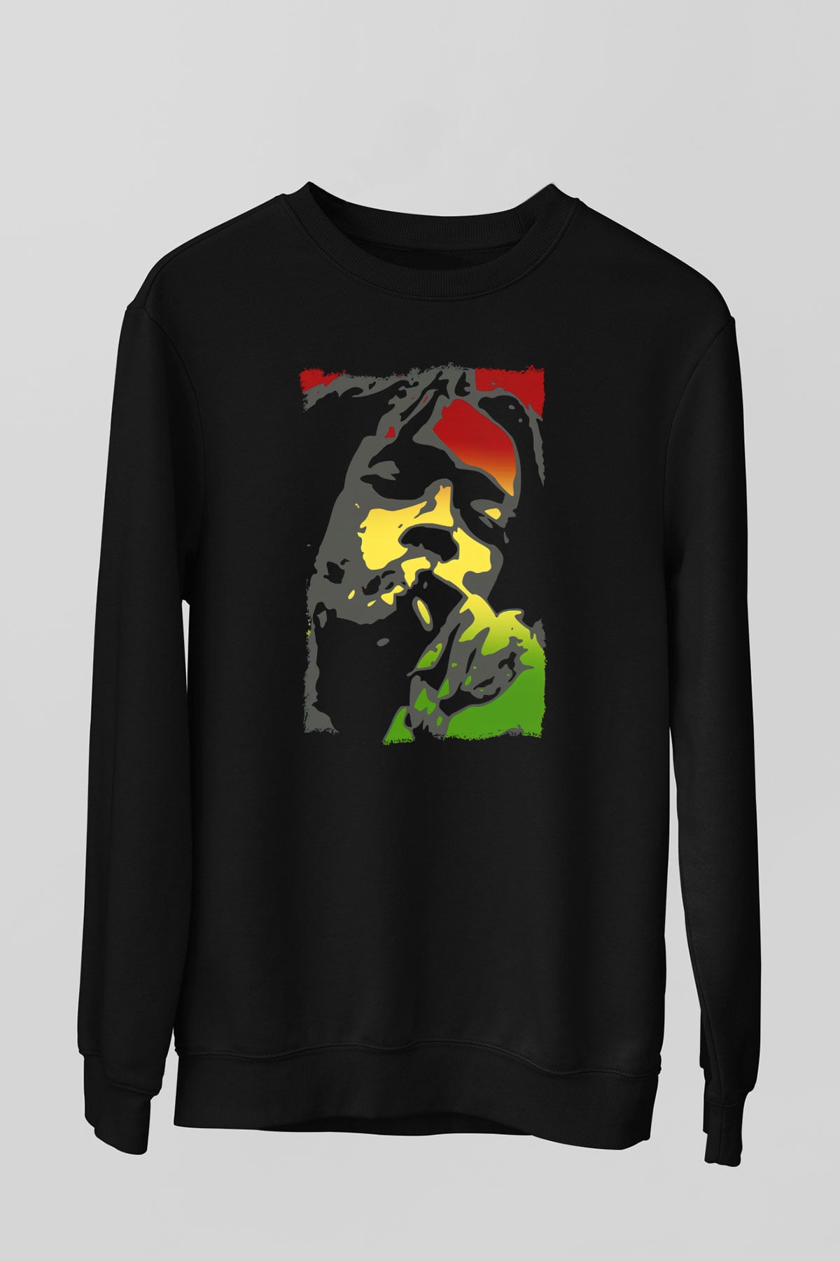 Peter Tosh Siyah Unisex Sweatshirt
