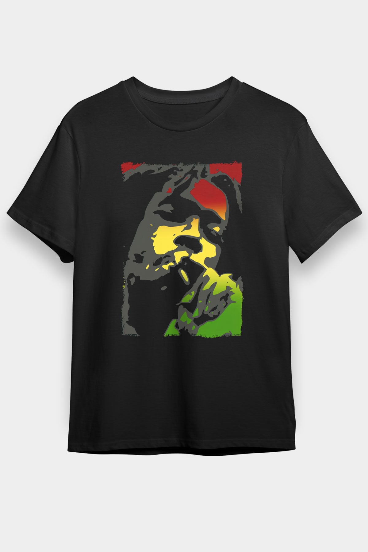 Peter Tosh Siyah Unisex Tişört T-Shirt - TişörtFabrikası