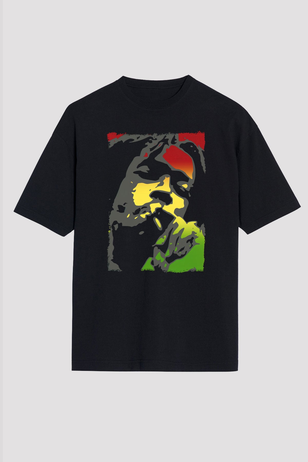 Peter Tosh Siyah Unisex Tişört T-Shirt - TişörtFabrikası