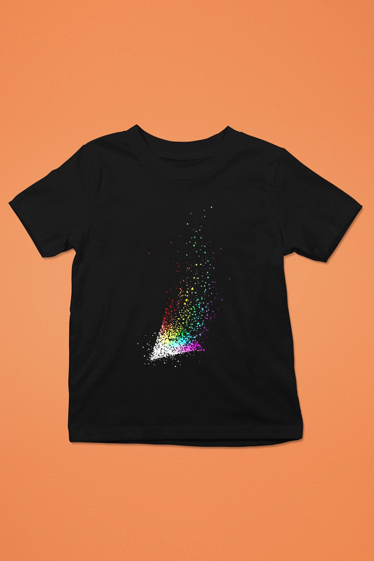 Pink Floyd Baskılı Siyah Unisex Çocuk Tişört