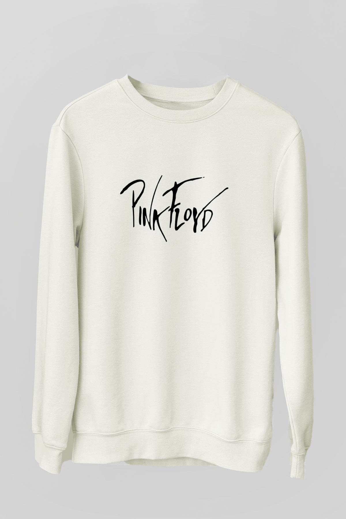 Pink Floyd Beyaz Unisex Sweatshirt