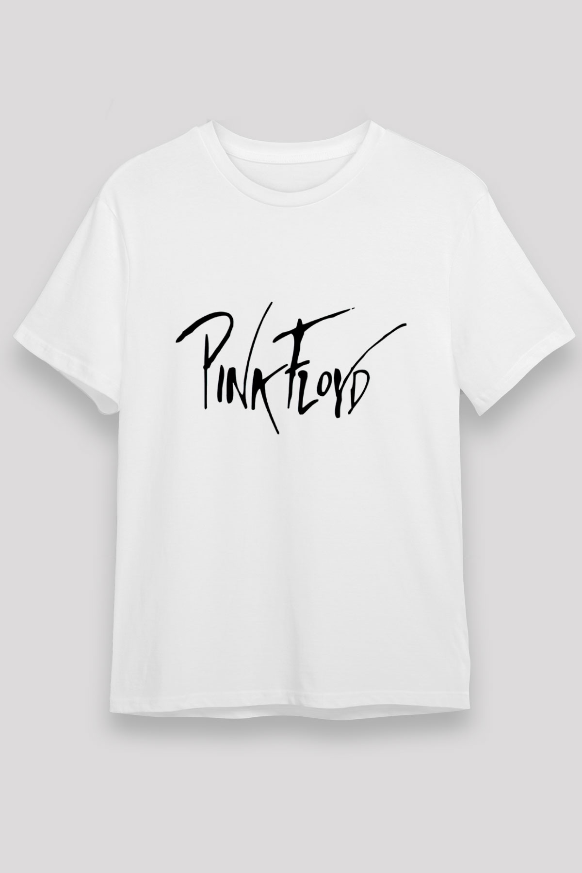 Pink Floyd Beyaz Unisex Tişört T-Shirt - TişörtFabrikası