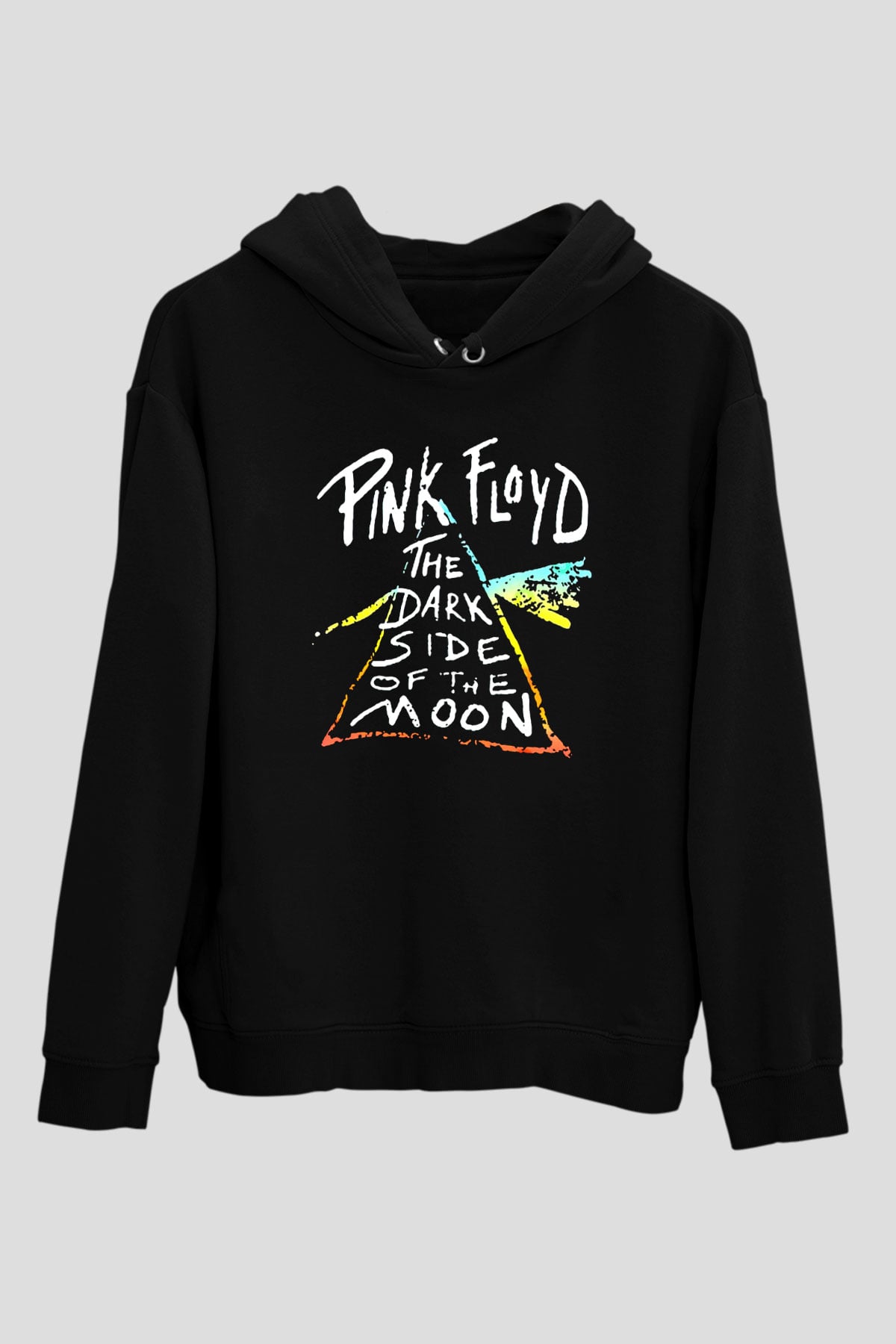 Pink Floyd Siyah Unisex Kapüşonlu Sweatshirt