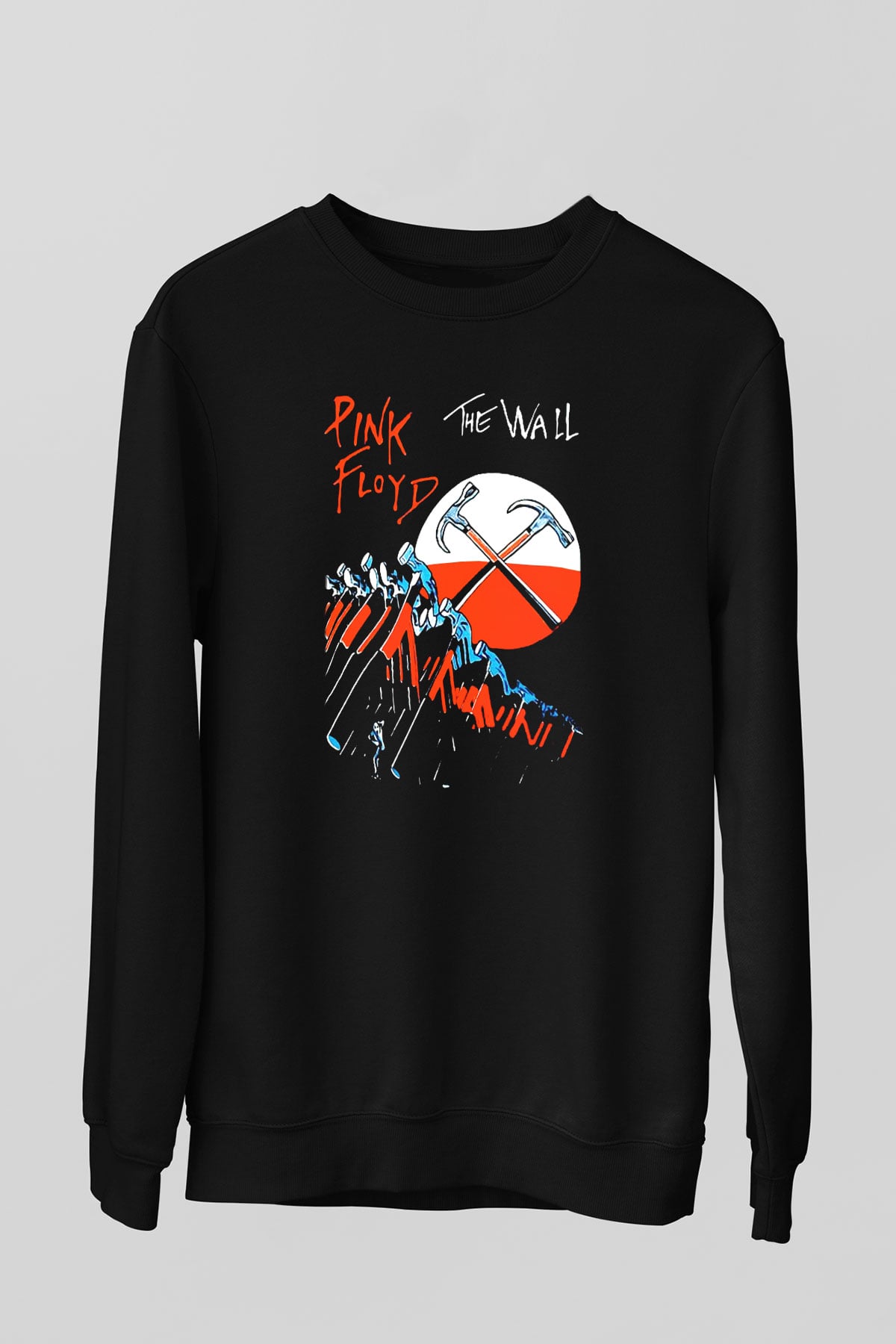 Pink Floyd Siyah Unisex Sweatshirt