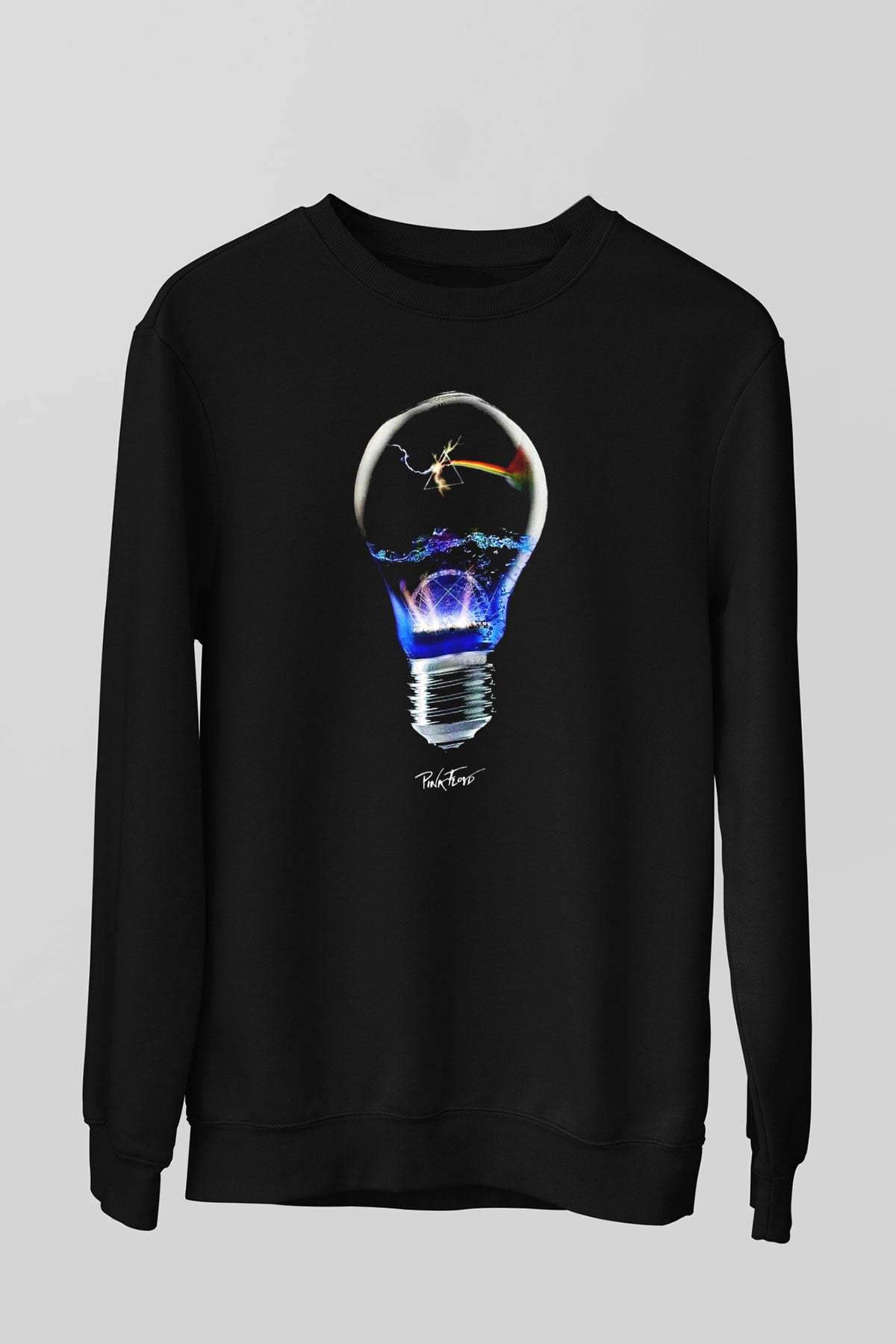 Pink Floyd Siyah Unisex Sweatshirt