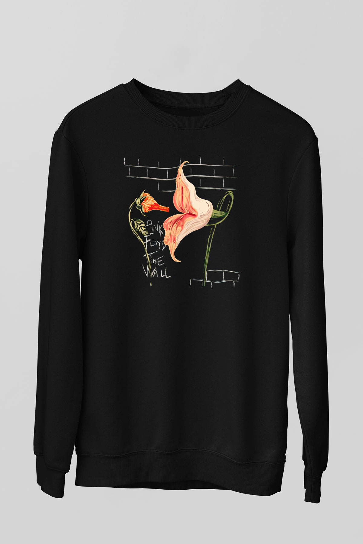 Pink Floyd Siyah Unisex Sweatshirt