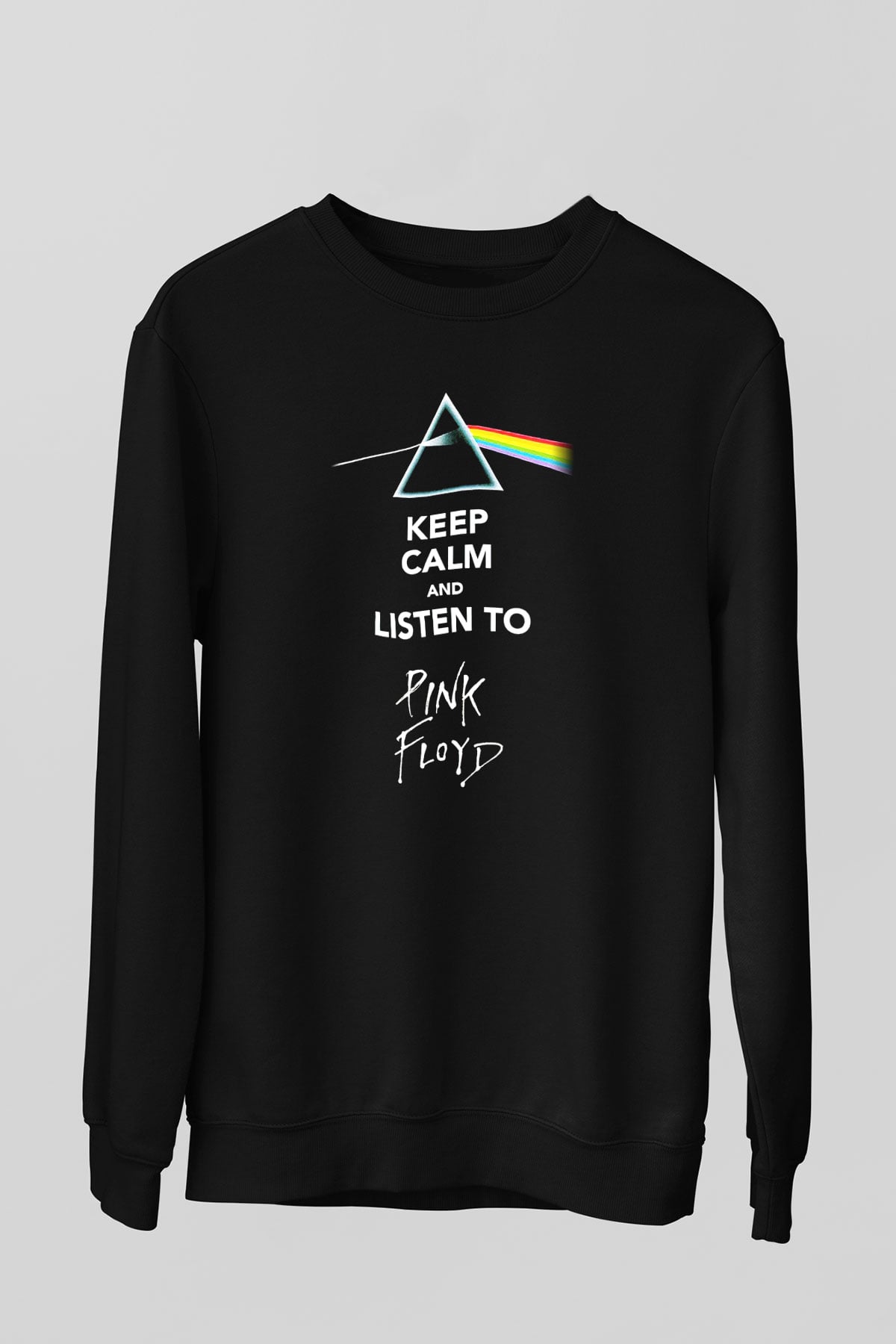 Pink Floyd Siyah Unisex Sweatshirt