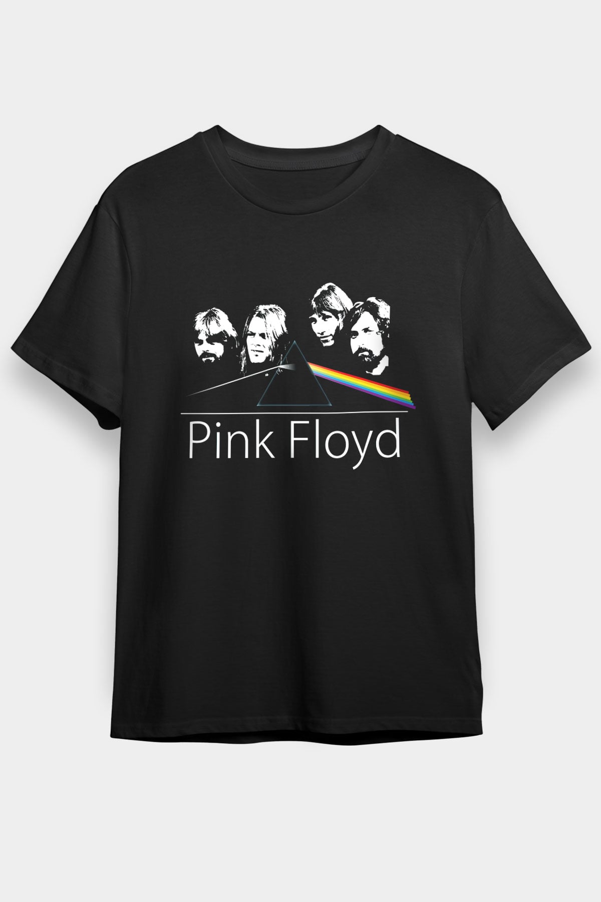 Pink Floyd Siyah Unisex Tişört T-Shirt - TişörtFabrikası