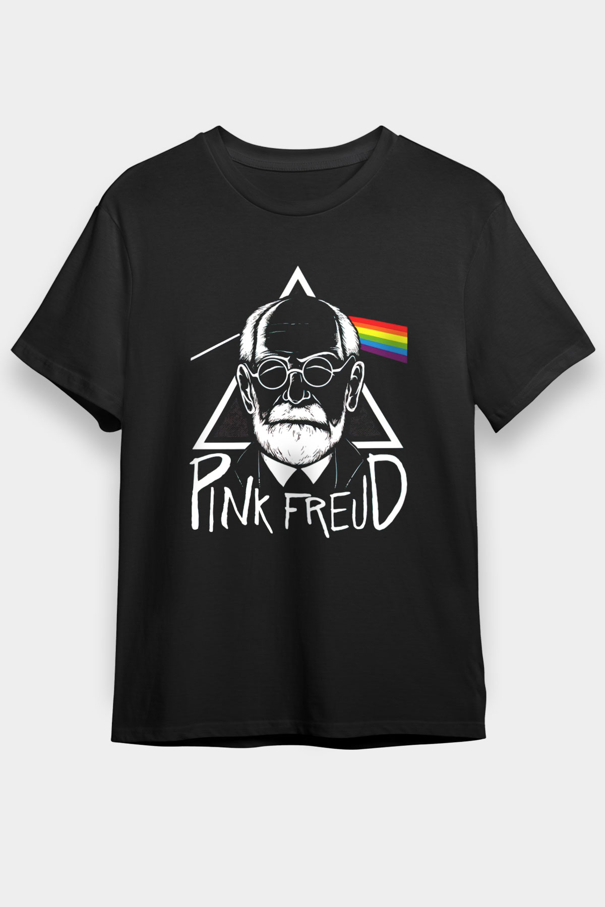 Pink Floyd Siyah Unisex Tişört T-Shirt - TişörtFabrikası