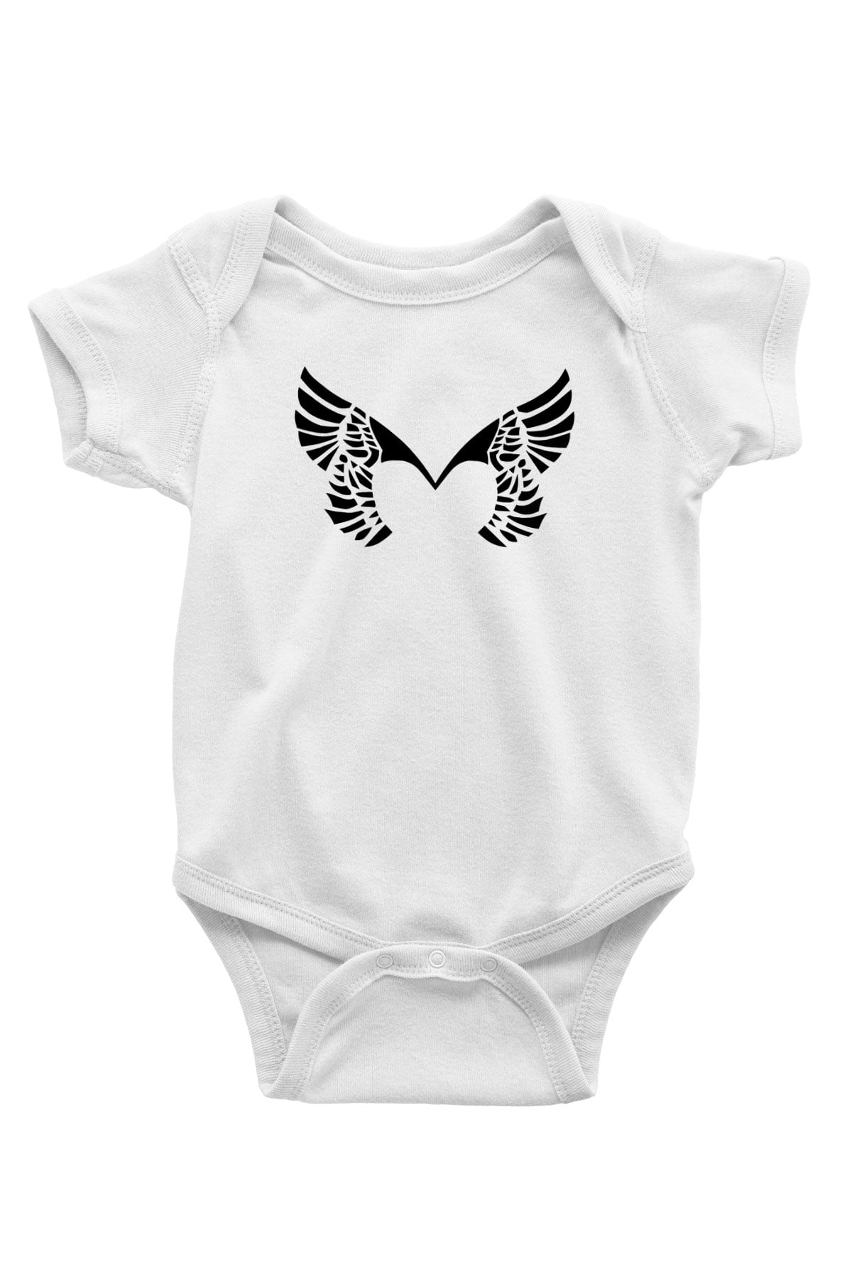Placebo Baskılı Beyaz Unisex Bebek Body - Zıbın