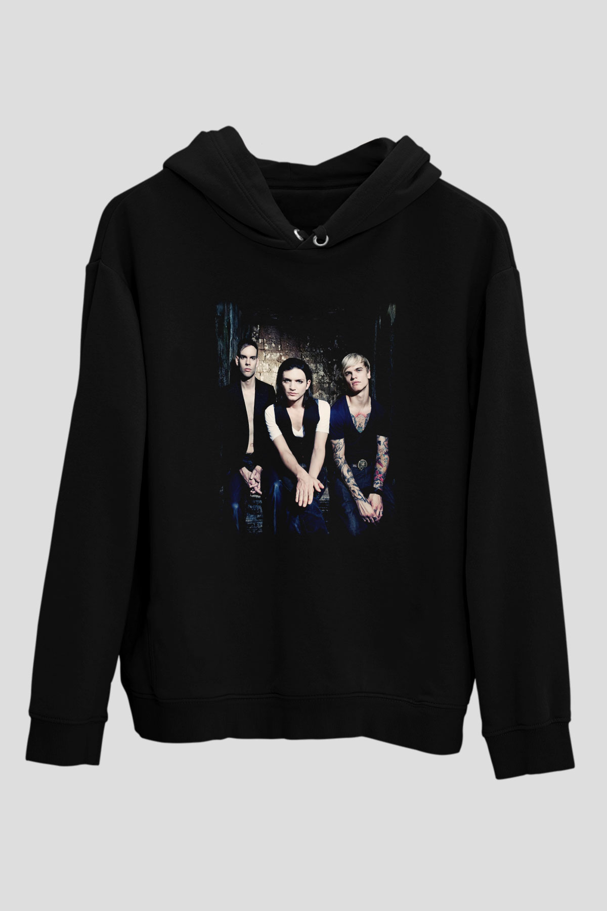 Placebo Siyah Unisex Hoodie