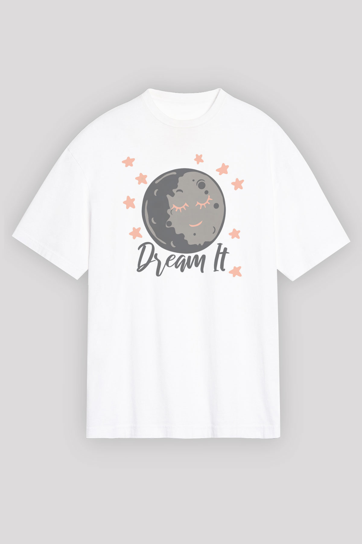 Plüton Beyaz Unisex Tişört T-Shirt - TişörtFabrikası