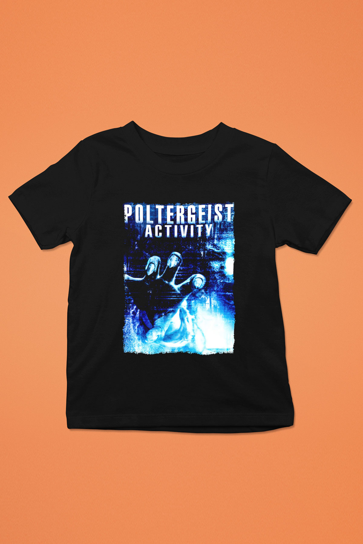 Poltergeist Siyah Unisex  Çocuk Tişört