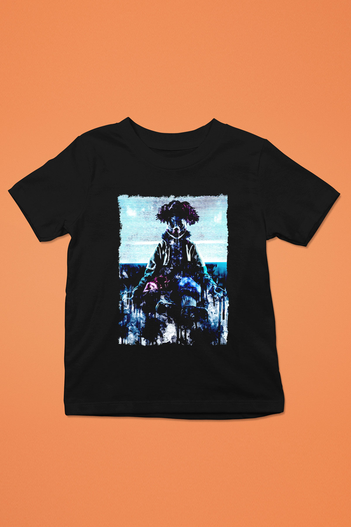 Poltergeist Siyah Unisex  Çocuk Tişört