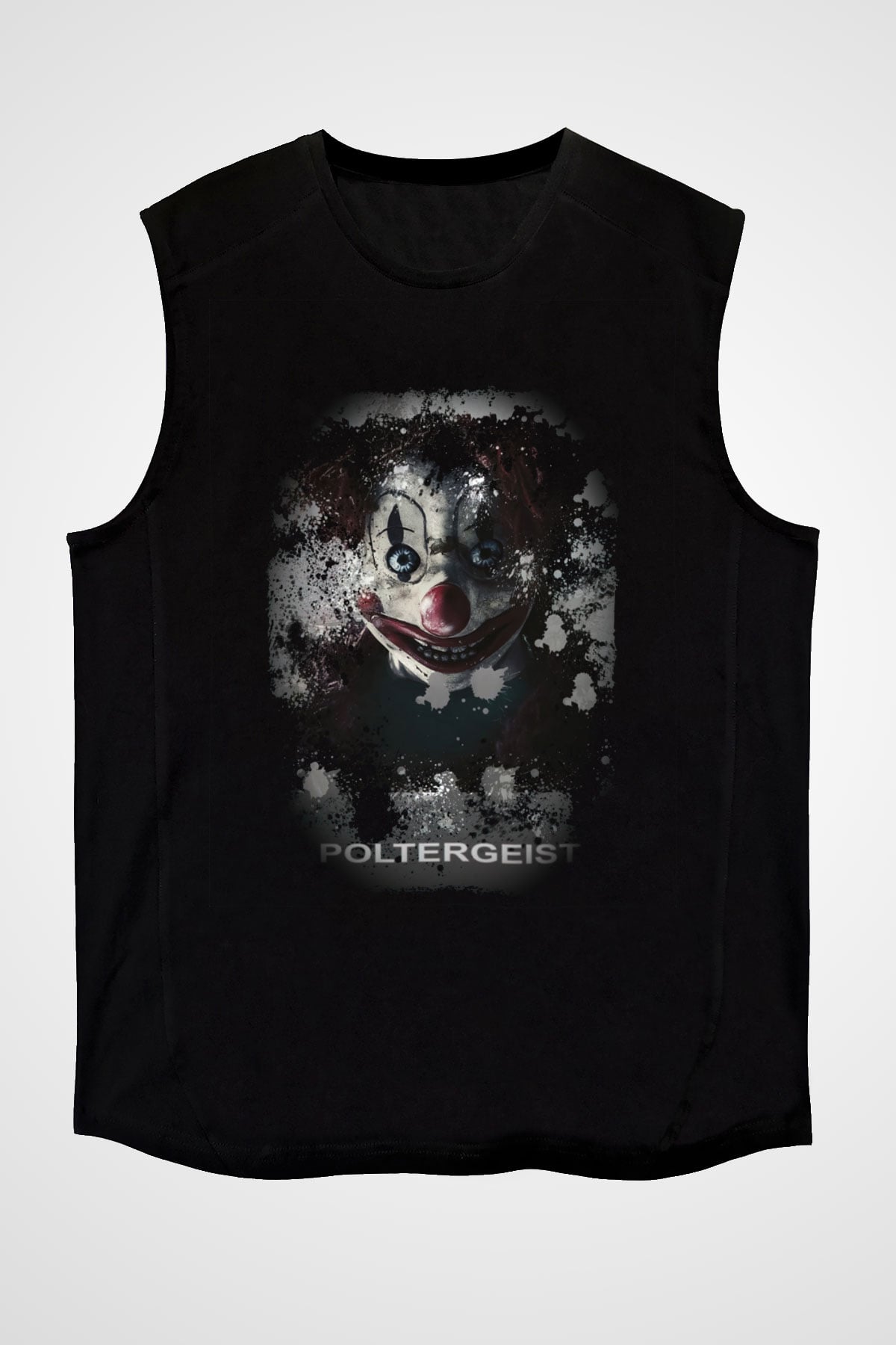 Poltergeist Siyah Unisex  Kolsuz Tişört