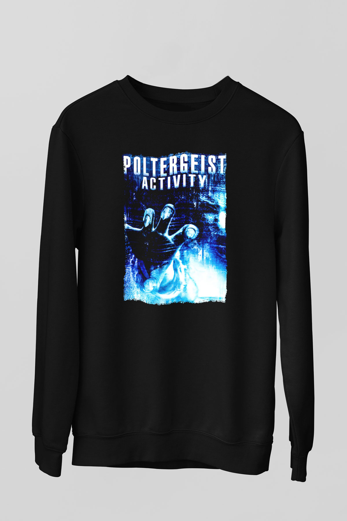 Poltergeist Siyah Unisex  Sweatshirt