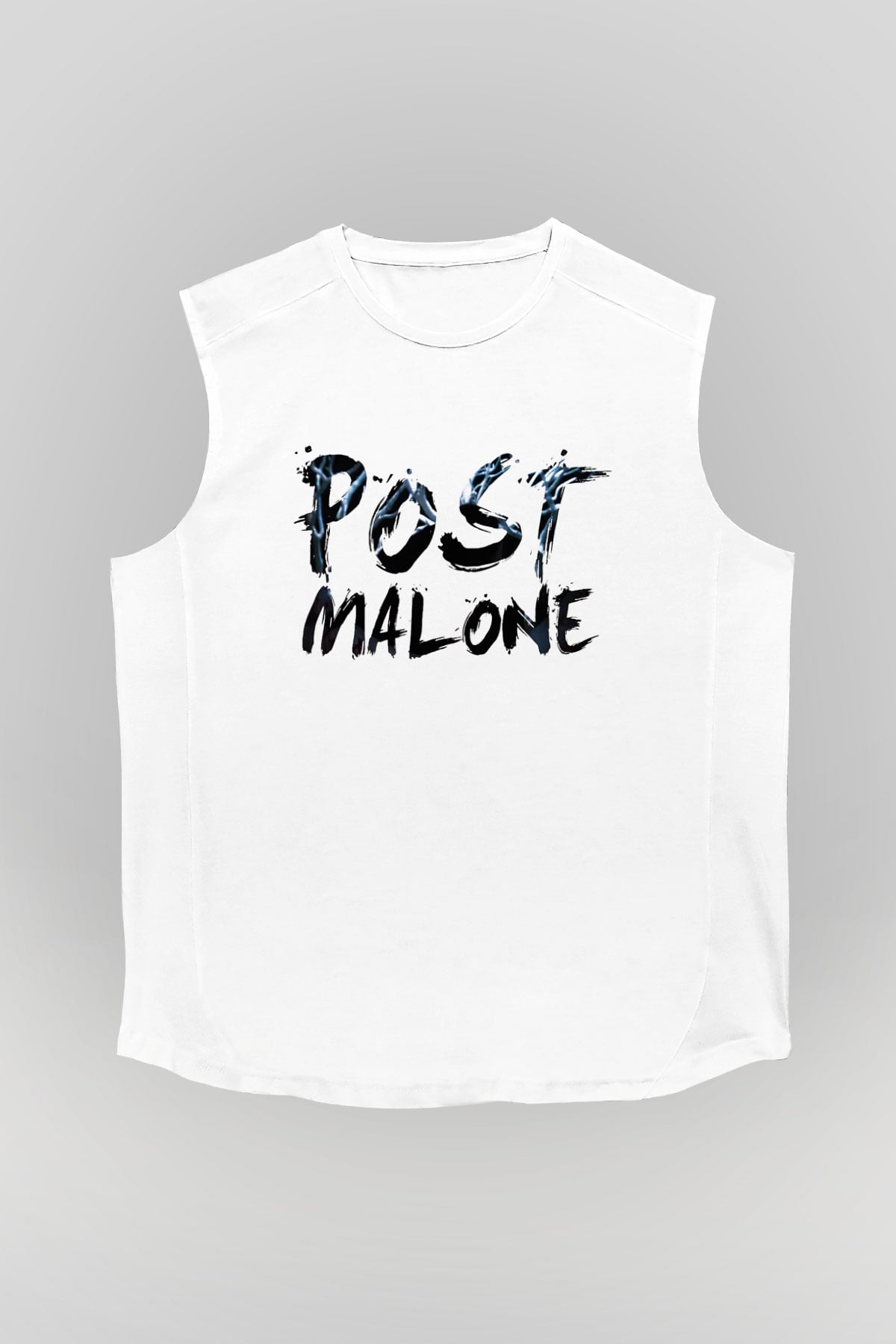 Post Malone Beyaz Unisex Kolsuz Tişört