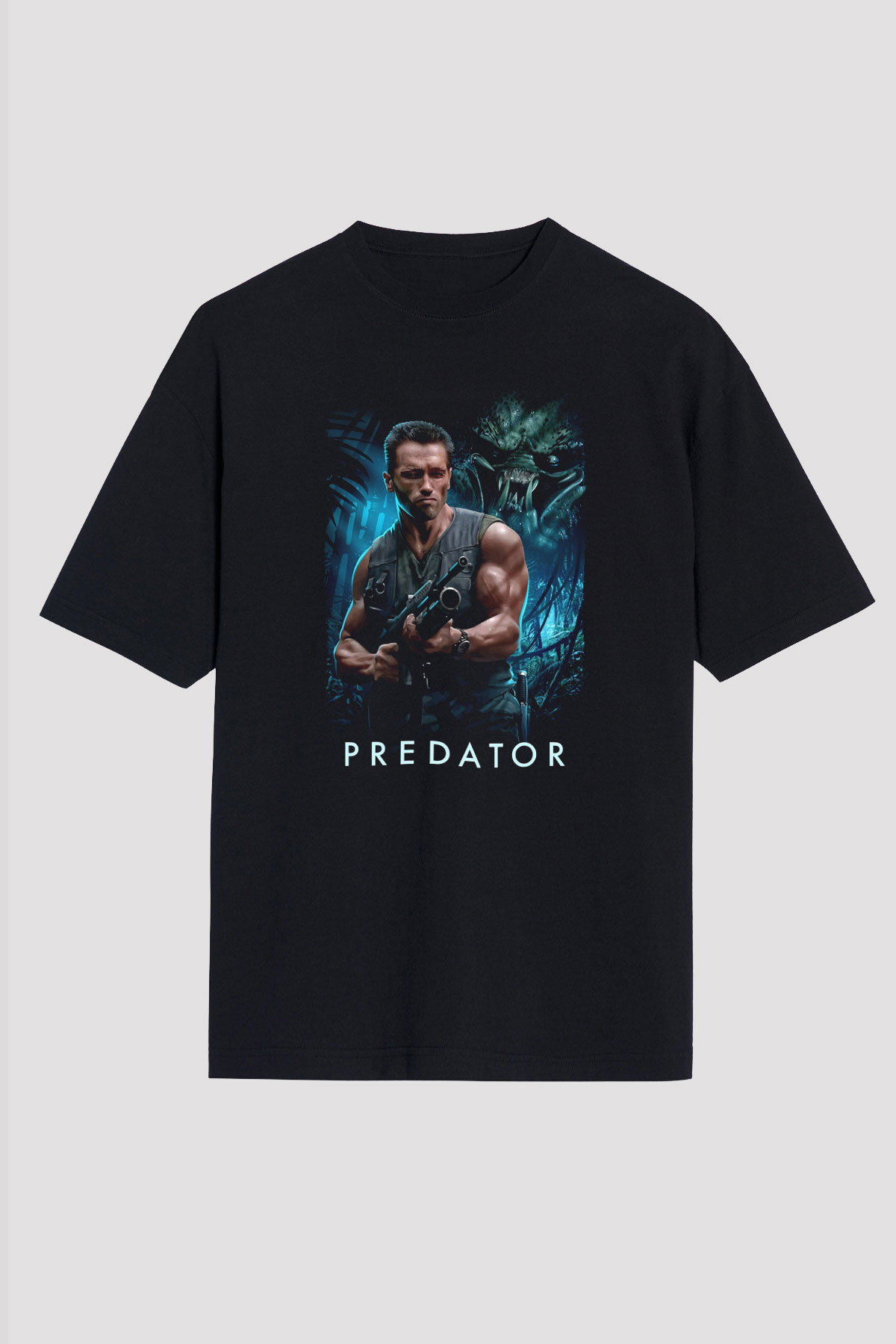 Predator Siyah Unisex Tişört T-Shirt