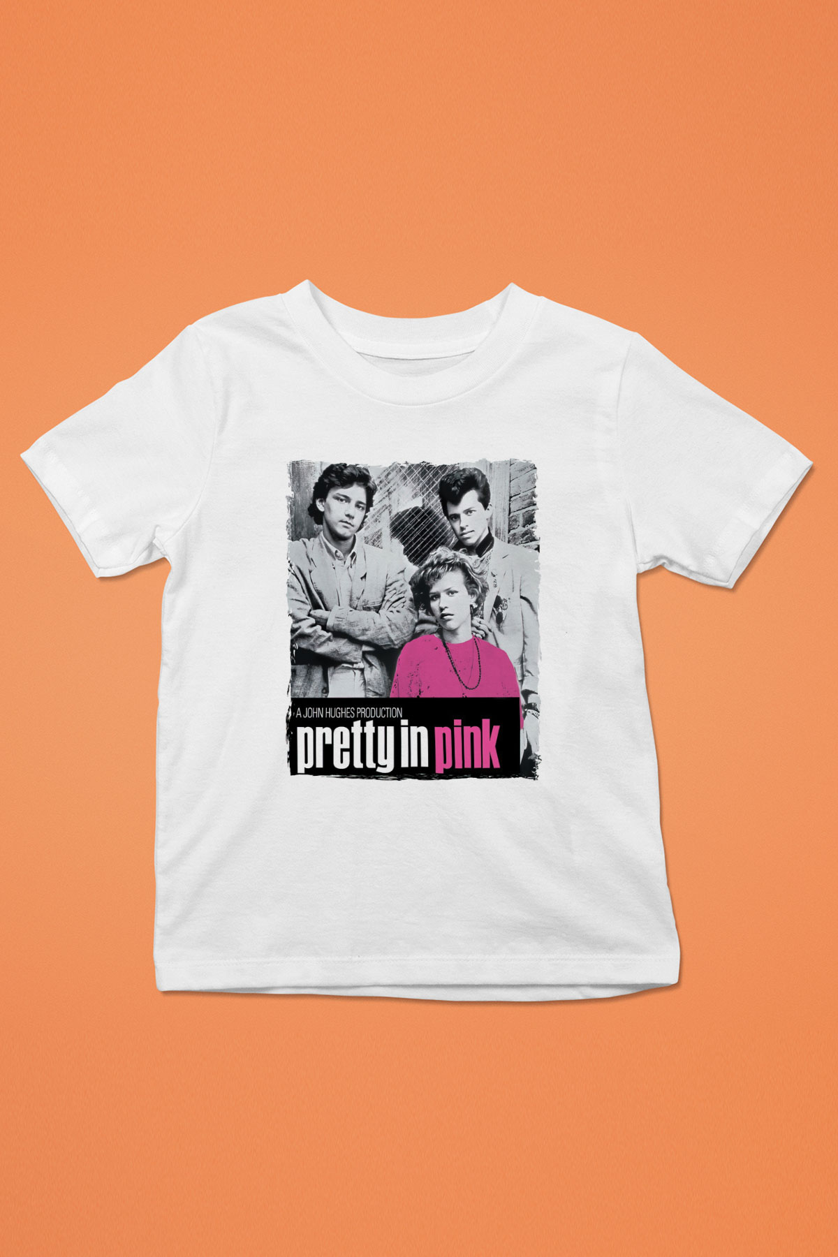 Pretty in Pink Beyaz Unisex  Çocuk Tişört