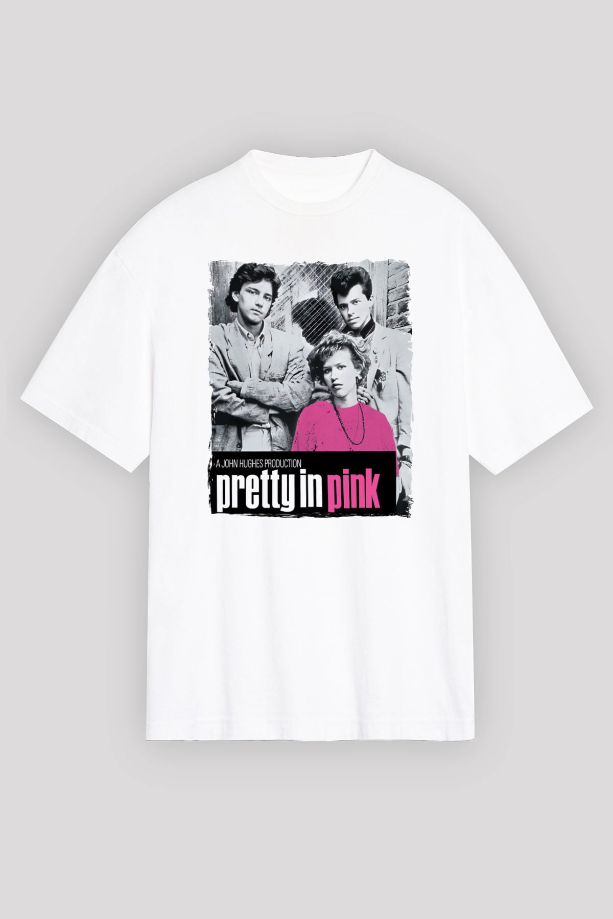 Pretty in Pink Beyaz Unisex Tişört