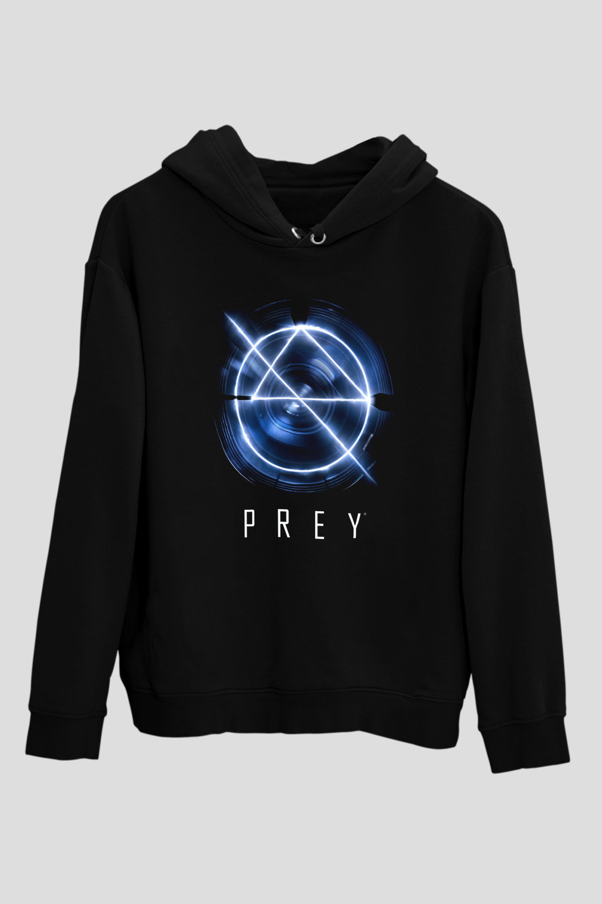Prey Siyah Unisex Hoodie