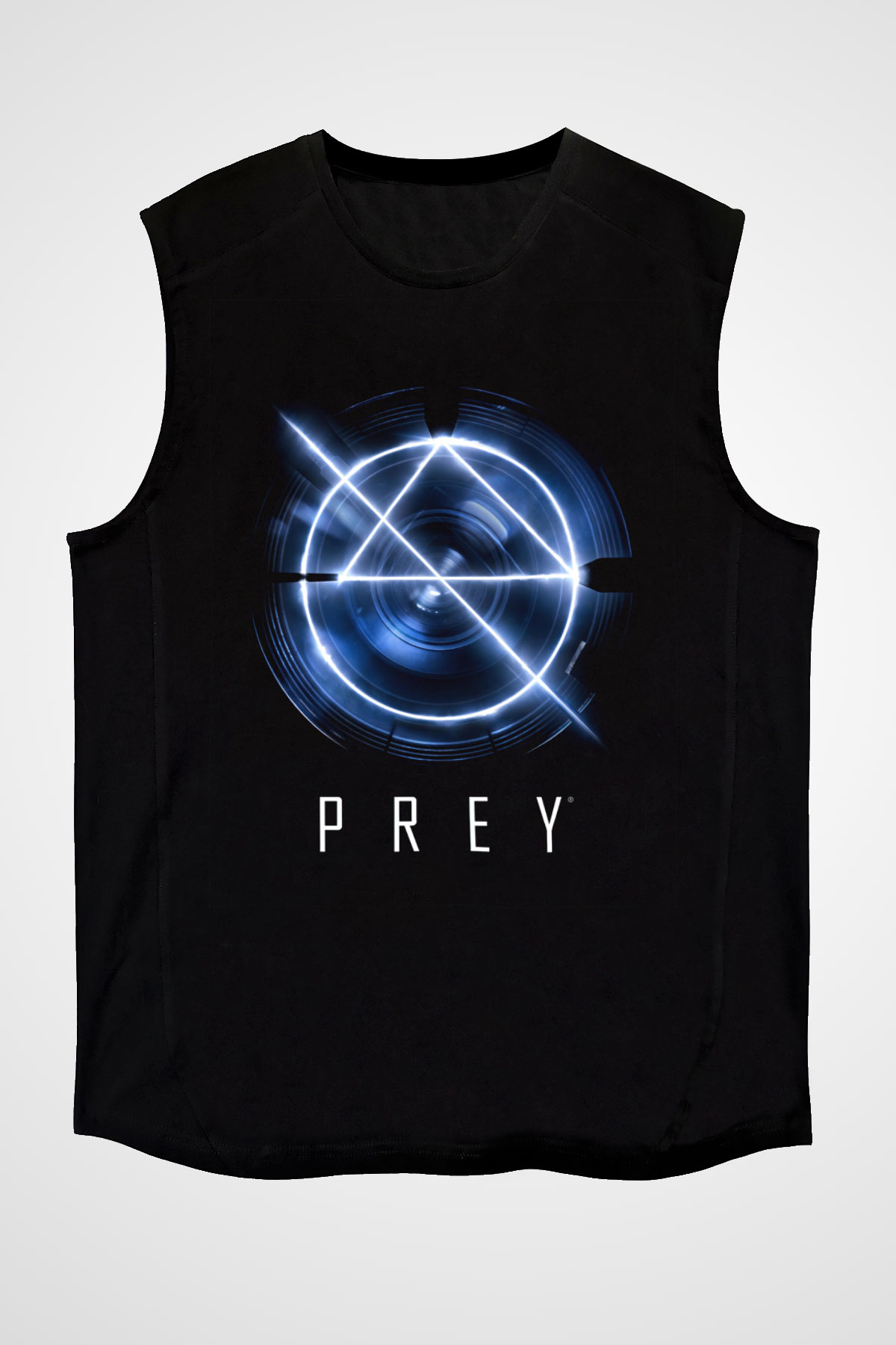 Prey Siyah Unisex Kolsuz Tişört