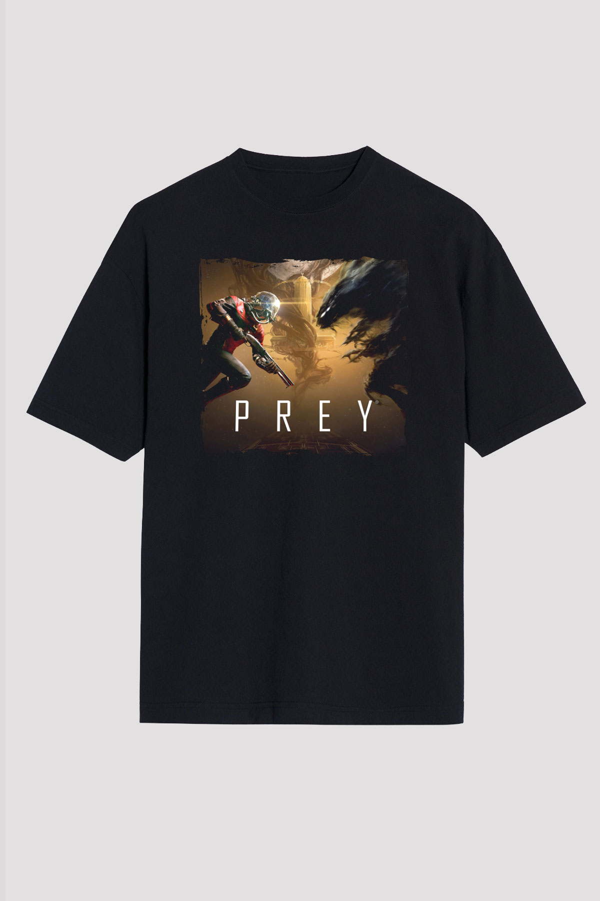 Prey Siyah Unisex Tişört T-Shirt