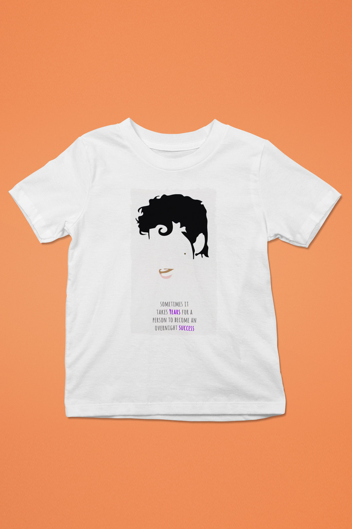 Prince Beyaz Unisex Çocuk Tişört