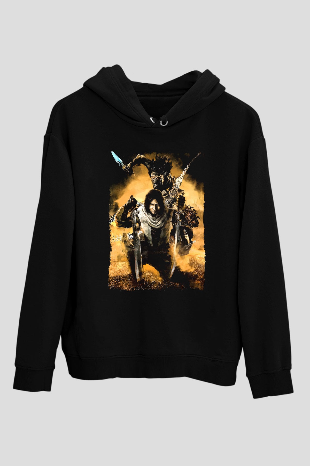 Prince Of Persia Siyah Unisex Hoodie