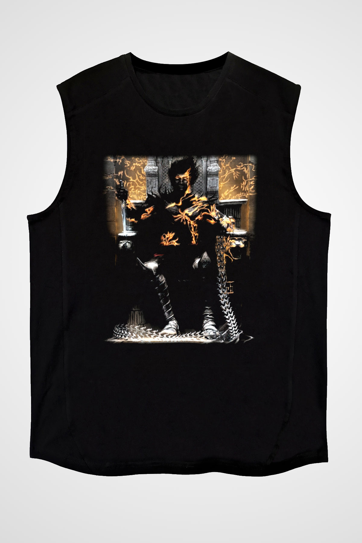 Prince Of Persia Siyah Unisex Kolsuz Tişört