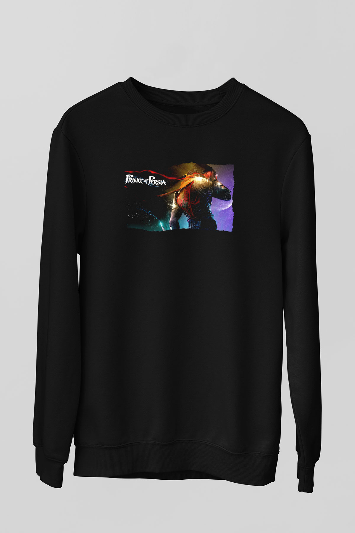 Prince Of Persia Siyah Unisex Sweatshirt