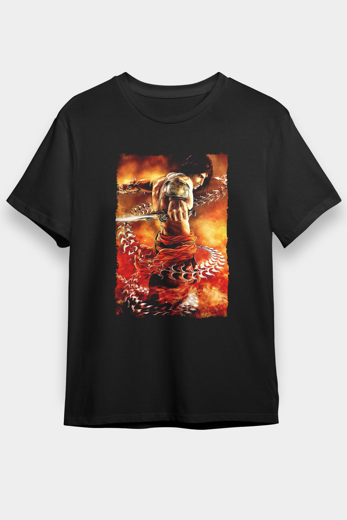 Prince Of Persia Siyah Unisex Tişört T-Shirt